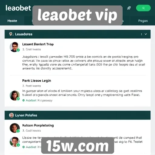 Feedback de jogadores sobre o leaobet vip