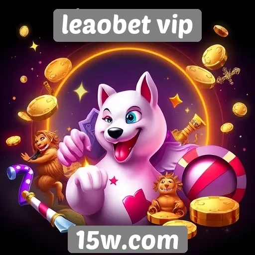 Variedade de jogos oferecidos no leaobet vip